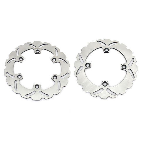 Front Rear Brake Disc Rotors for Honda CBR125R 2004-2010 / CBR150R 2000-2003