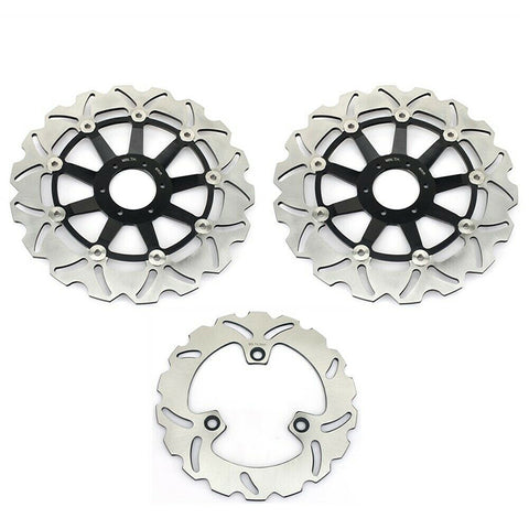 Front Rear Brake Disc Rotors for Honda CBR400R 1986 CBR400RR 1988-1989