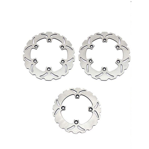 Front Rear Brake Disc Rotors for Honda CBR600F SuperSport PC25 1991-1994