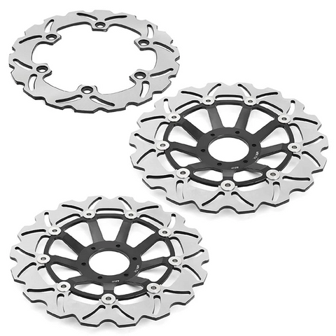 Front Rear Brake Disc Rotors for Honda CBR750 Super Aero 1988