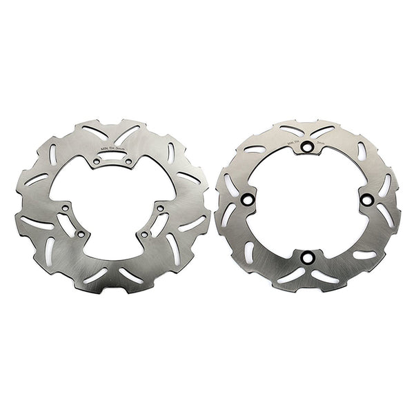 Front Rear Brake Disc Rotors for Honda CR125R 1995-1997 / CR250R 1995-1996 / CR500R 1995-2001