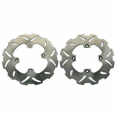 Front Rear Brake Disc Rotors for Honda CRF150R 2007-2021 / Honda-HM CRE 80 Enduro 1998- / Honda-HM CR 85 R/R2 2003-2007