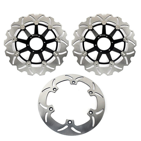 Front Rear Brake Disc Rotors for Honda GL1500C Valkyrie 1997-2003