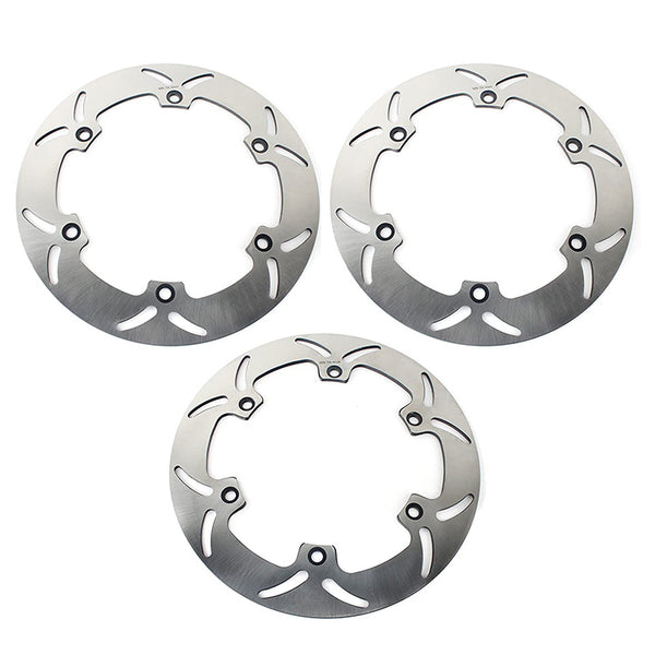 Front Rear Brake Disc Rotors for Honda GL1500 Gold Wing 1988-1989