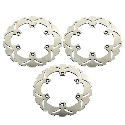 Front Rear Brake Disc Rotors for Honda NT650V Deauville 1998-2005 / NT700V Deauville 2006-2012 /  CBR1000F Hurricane 1986-1992