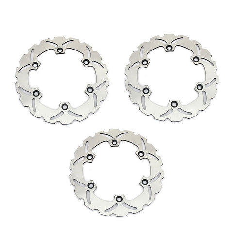 Front Rear Brake Disc Rotors for Honda VF500F Interceptor 1984-1987