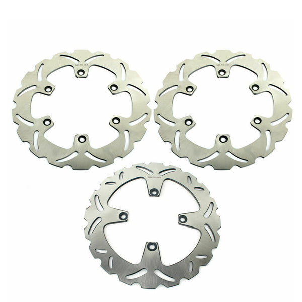 Front Rear Brake Disc Rotors for Honda VFR750F Interceptor 750 (RC36) 1990-1993