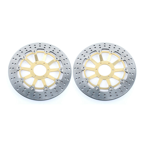 Front Rear Brake Disc Rotors for Honda XL1000V Varadero 2003-2012