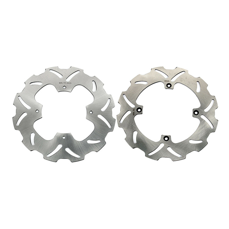 Dr650 Rear Rotors Front Rear Brake Disc Rotors for Honda XR650R 2000-2008