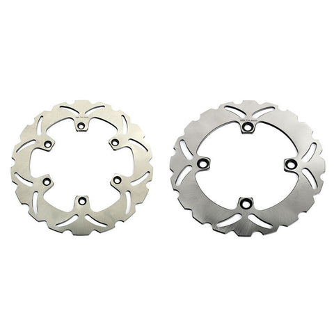 Front Rear Brake Disc Rotors for Honda Xelvis V-25 250 1997-now