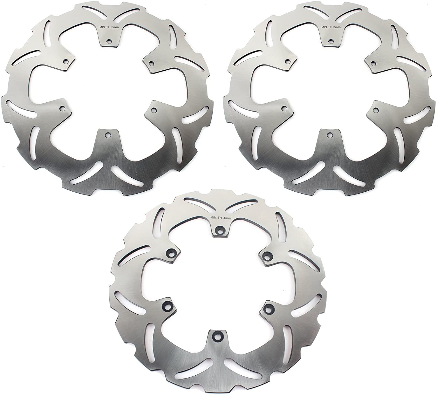 Front Rear Brake Disc Rotors for KTM 990 Adventure 2006-2012 / 990 Adventure R 2007-2012 / 990 Adventure S 2006-2008