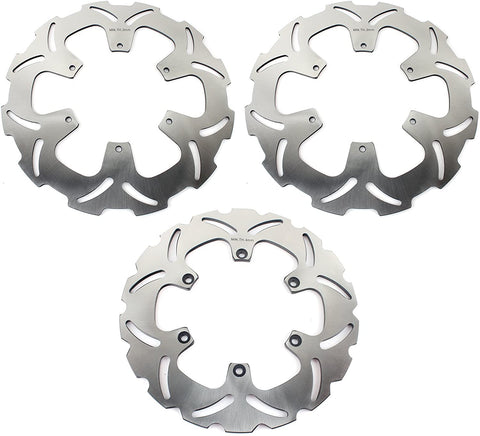 Front Rear Brake Disc Rotors for KTM 990 Adventure 2006-2012 / 990 Adventure R 2007-2012 / 990 Adventure S 2006-2008