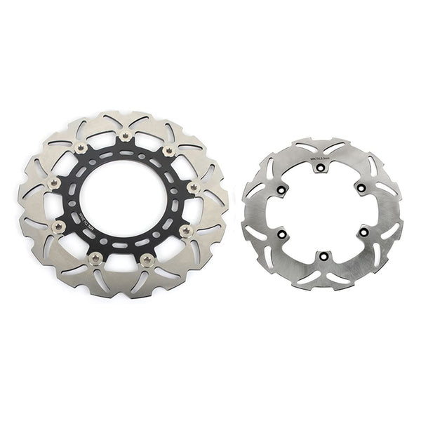 Front Rear Brake Disc Rotors for KTM 400 Duke LC-4 1994-1998 / 400 EGS LC4 1996-2001 / 525 SMR 2004