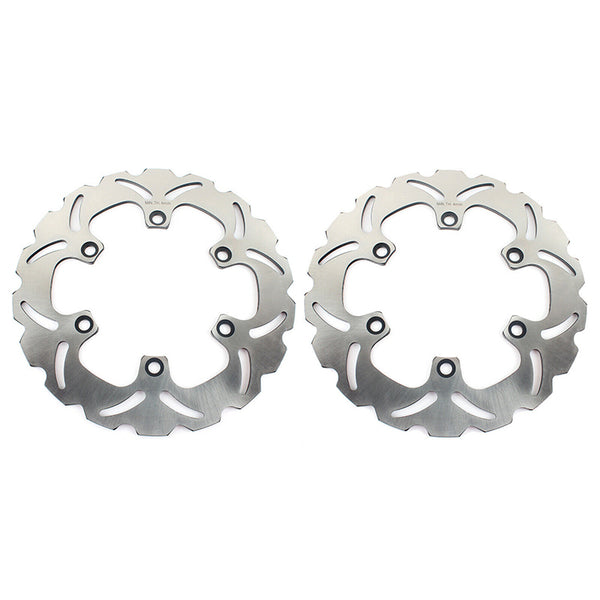 Front Rear Brake Disc Rotors for Kawasaki GPZ400R 1985-1987 / GPZ600R 1984-1990 / ZX600 1988-1990 / Z600GP 600 1983- / FX400R 1986-1988