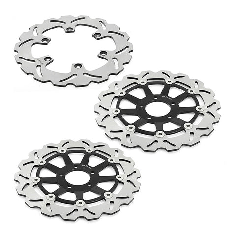 Front Rear Brake Disc Rotors for Kawasaki GTR1000 1994-2006