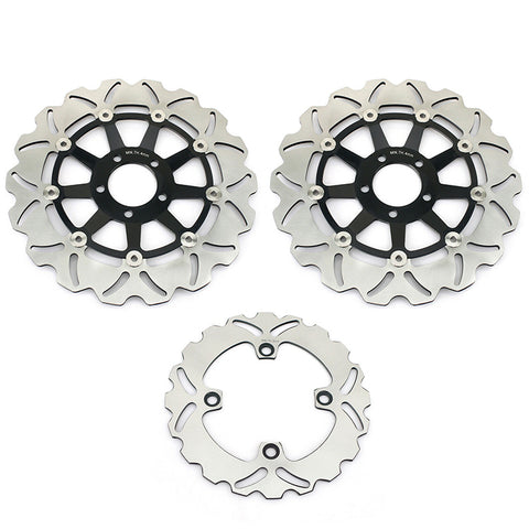 Front Rear Brake Disc Rotors for Kawasaki Ninja ZX9R 2000-2001