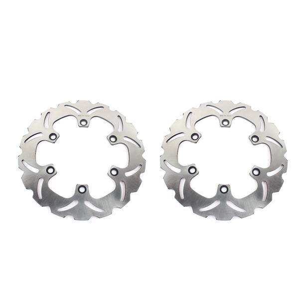 Front Rear Brake Disc Rotors for Kawasaki Z400 1985-1987 / GPZ750 1983-1985