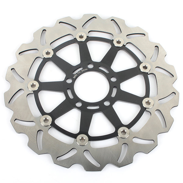 Front Rear Brake Disc Rotors for Kawasaki ZXR250 ZX250C 1991-1995 / ZXR250R ZX250D 1991 / ZX-2R 1990-and up