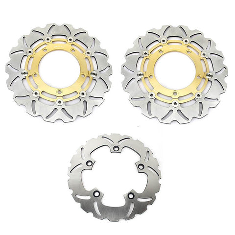 Front Rear Brake Disc Rotors for Suzuki GSR400 GSR600/ABS GSR750/ABS GSX650F/FA ABS GSX1250 GSX1250FA 2006-2018