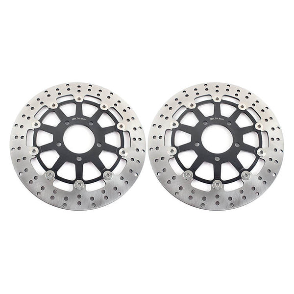 Front Rear Brake Disc Rotors for Suzuki GSX-R600 GSX-R750 2004-2005 / GSX-R1000 2003-2004