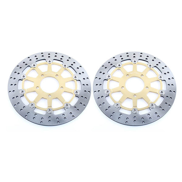 Front Rear Brake Disc Rotors for Suzuki GSX-R600 GSX-R750 2004-2005 / GSX-R1000 2003-2004