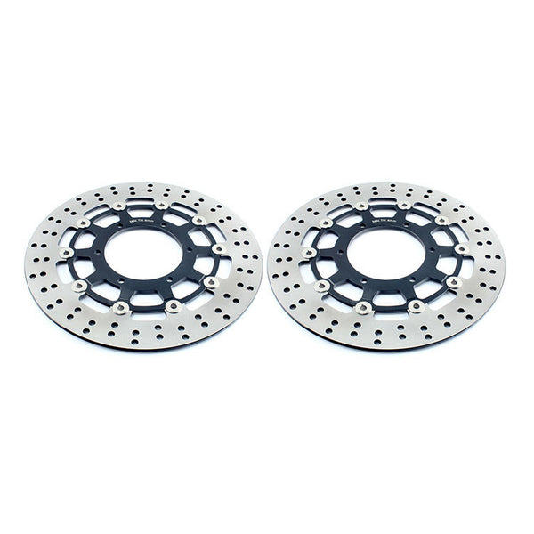 Front Rear Brake Disc Rotors for Suzuki GSX-R600 GSX-R750 2008-2020 / GSX-R1000 2009-2015 / GSX-R1000 ABS 2015-2016