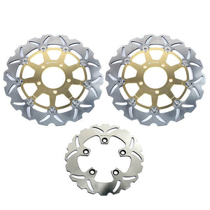 Front Rear Brake Disc Rotors for Suzuki GSX600F GSX750F GSF650 Bandit/ABS GSF650S Bandit 2003-2007