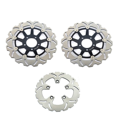 Front Rear Brake Disc Rotors for Suzuki RGV250 Gamma 1991-1997 / GSX-R400R 1990-1995