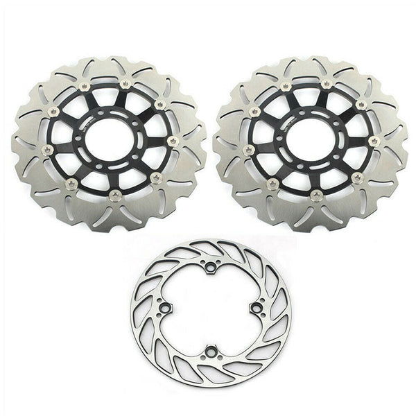 Front Rear Brake Disc Rotors for Triumph Speed Four 600 2002-2006 / TT600 2000-2004