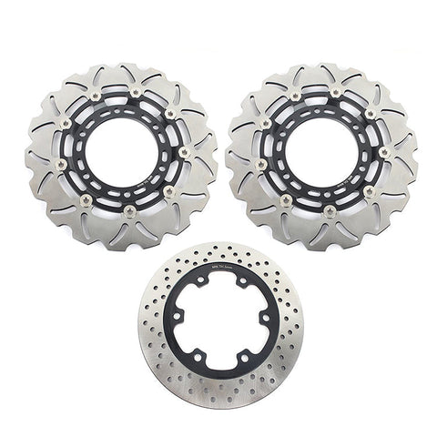 Front Rear Brake Disc Rotors for Triumph Speed Triple 900 1994-1997 / Trophy 900 1996-2001 / Trophy 1200 1993-2004