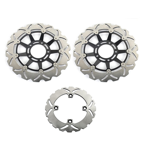 Front Rear Brake Disc Rotors for Triumph Speed Triple 1050 2005-2007