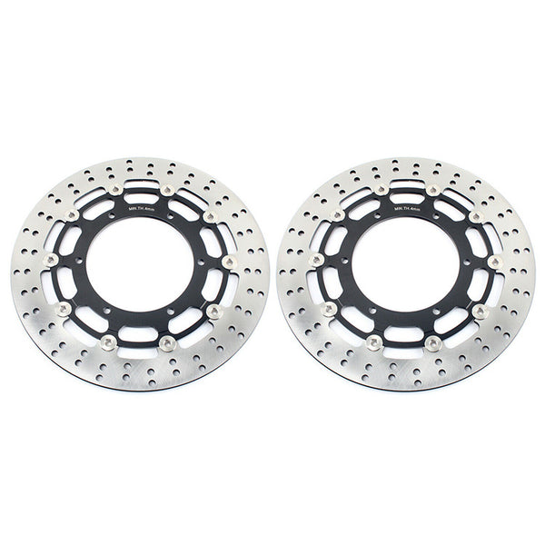 Front Rear Brake Disc Rotors for Yamaha FJR1300 2004-2013 / FJR1300 ABS 2003-2018 / FJR1300AE 2006-2009 / FJR1300AS 2006-2011