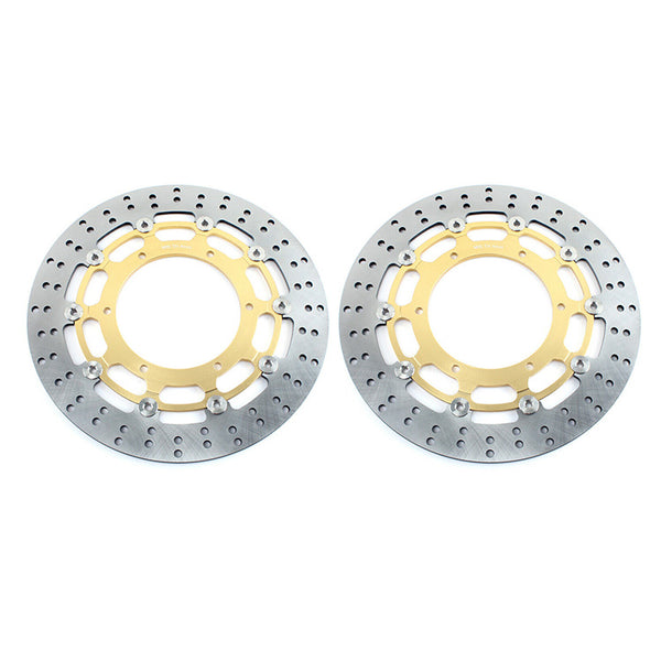 Front Rear Brake Disc Rotors for Yamaha FJR1300 2004-2013 / FJR1300 ABS 2003-2018 / FJR1300AE 2006-2009 / FJR1300AS 2006-2011