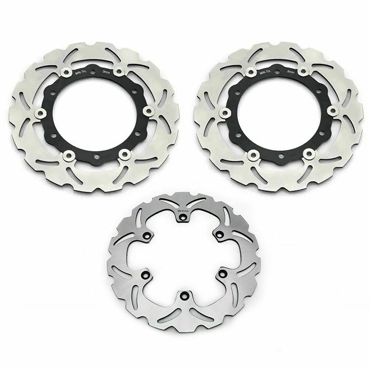 Front Rear Brake Disc Rotors for Yamaha TMAX XP500 / TMAX XP500 ABS 2008-2011