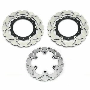 Front Rear Brake Disc Rotors for Yamaha TMAX XP500 / TMAX XP500 ABS 2008-2011