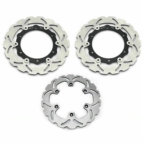 Front Rear Brake Disc Rotors for Yamaha TMAX XP500 / TMAX XP500 ABS 2008-2011