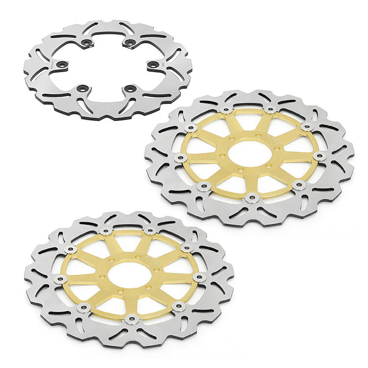 Front Rear Brake Disc Rotors for Ducati Paso 907 I.E. 1990-1991