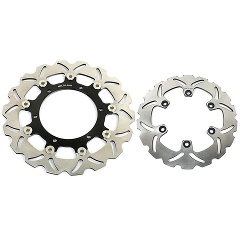 Front Rear Brake Disc Rotors for Yamaha XT660R 2004-2016