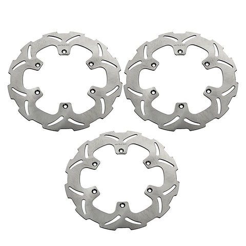 Front Rear Brake Disc Rotors for Yamaha XTZ750 Super Ténéré 1989-2000