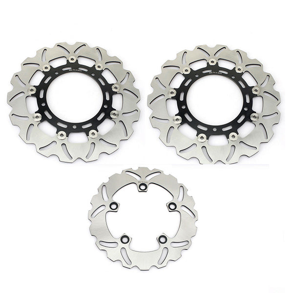 Front Rear Brake Disc Rotors for Yamaha YZF-R1 2007-2015 / YZF-R6 2005-2016