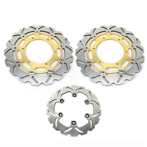 Front Rear Brake Disc Rotors for Yamaha YZF-R7 1999-2001