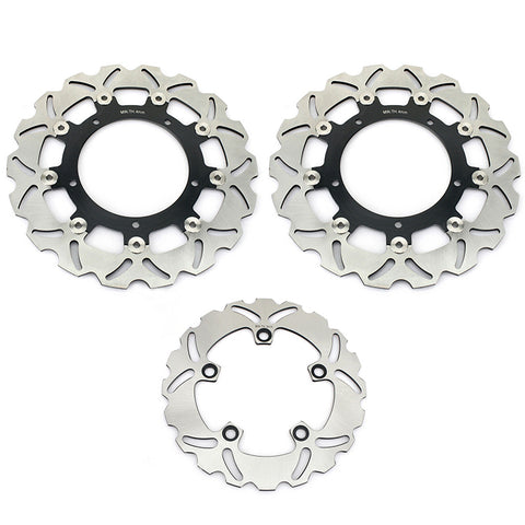 Front Rear Brake Disc Rotors for Yamaha YZF-R6 2003-2004