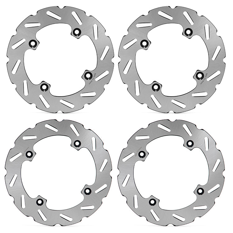 For Can-Am Maverick Trail 800 18-21 / Trail 700 22-23 / Maverick Sport 1000 1000R / Maverick Sport Max 1000R 19-23 Front Rear Brake Disc Rotors