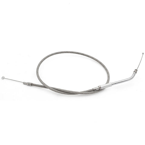 Stainless Steel Throttle Cable for Harley Davidson Sportster 883R 2007-2011 / XL883 XL1200 2007-2019 / XL50 2007