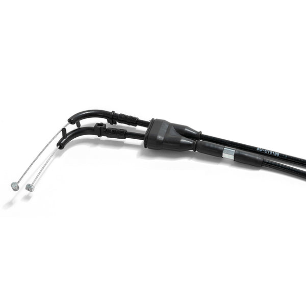 Pull Push Throttle Cable for Suzuki DRZ 400E 2000-2007 / DRZ 400K 2001-2004 / DRZ 400Y 2000