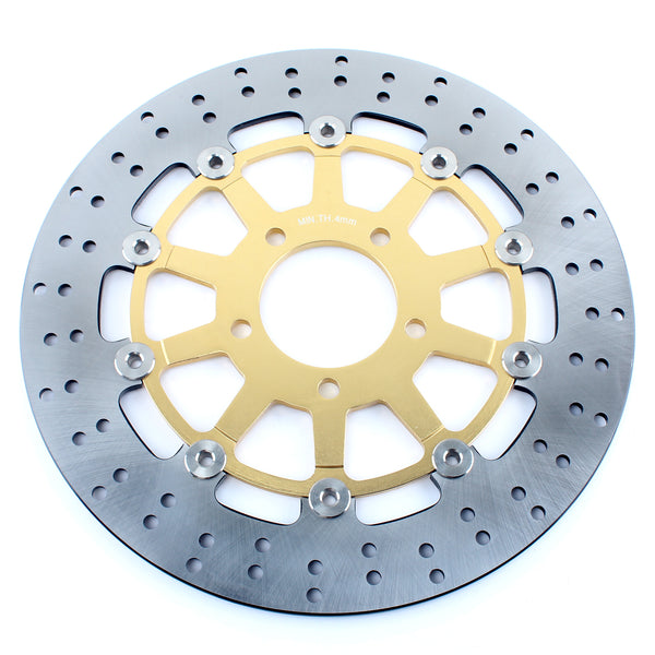 Front Rear Brake Disc Rotors for Kawasaki KLV1000 2004-2007 / Suzuki DL650 V Strom 2004-2006 / DL1000 V Strom 2002-2013