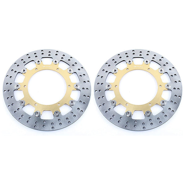 Front Rear Brake Disc Rotors for Yamaha YZF600R 1996-2007 YZF1000R 1996-2001 YZF-R1 1998-2001