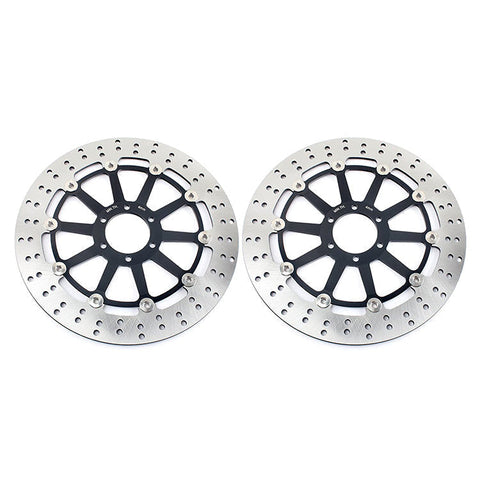 2pcs Front Brake Disc Rotors for Moto Guzzi Sport 1200 2006-2007 / Griso 1200 8V 2007-2016 / Stelvio 1200 2008-2014