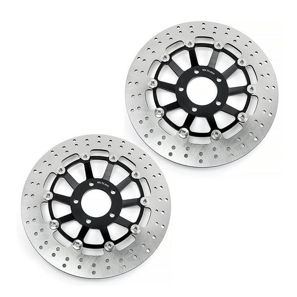 2pcs Front Brake Disc Rotors for Suzuki GSX-R750 Limited Edition 1989-1990