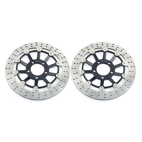 2pcs Front Brake Disc Rotors for Suzuki GSF250 Bandit 2001-2006